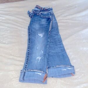 Rock Revival Capri, 25, distressed. SOLD